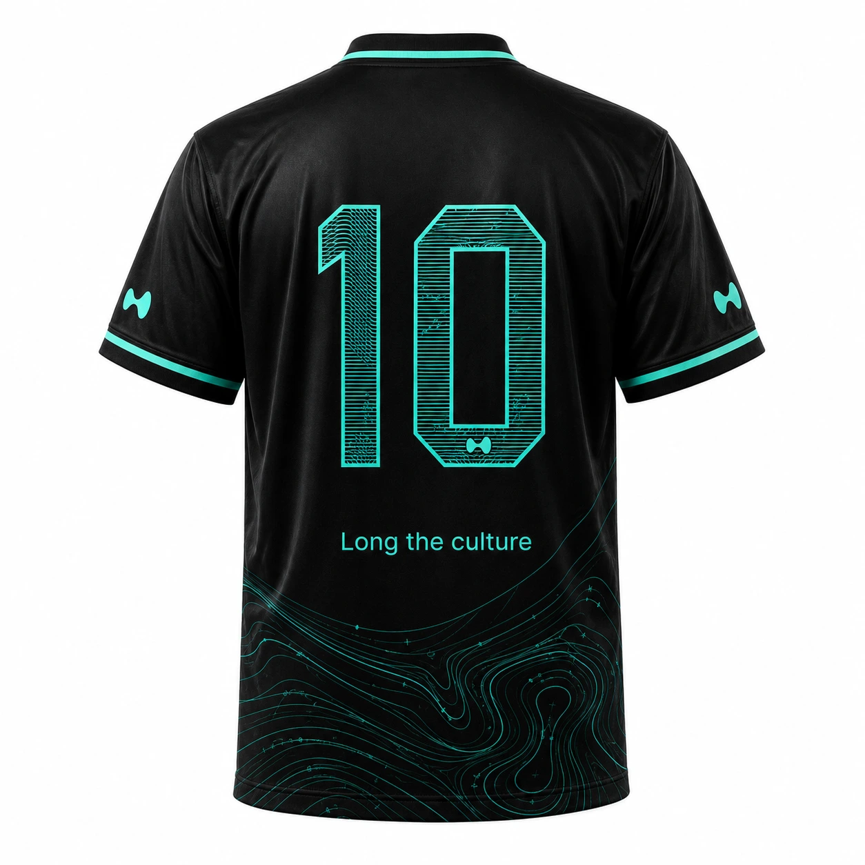Market Football Jersey back view